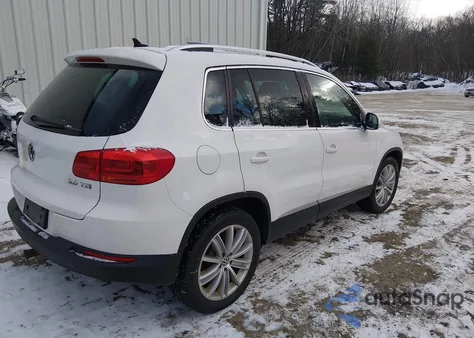 2012 Volkswagen Tiguan Se z USA, uszkodzony, nr VIN WVGBV7AX2CW596336